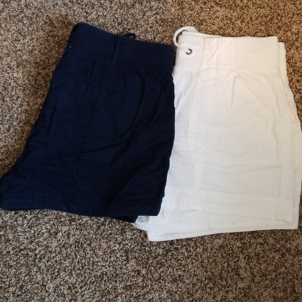 Maurice set of 2 cargo shorts with elastic waist
